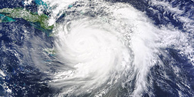 Hurricane from Satellite