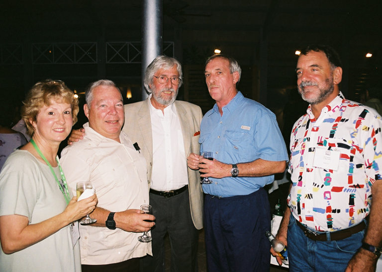 Don Sweat is joined by Karen Blyler, Jean Michel-Cousteau, John Stevely and Rick Novak 