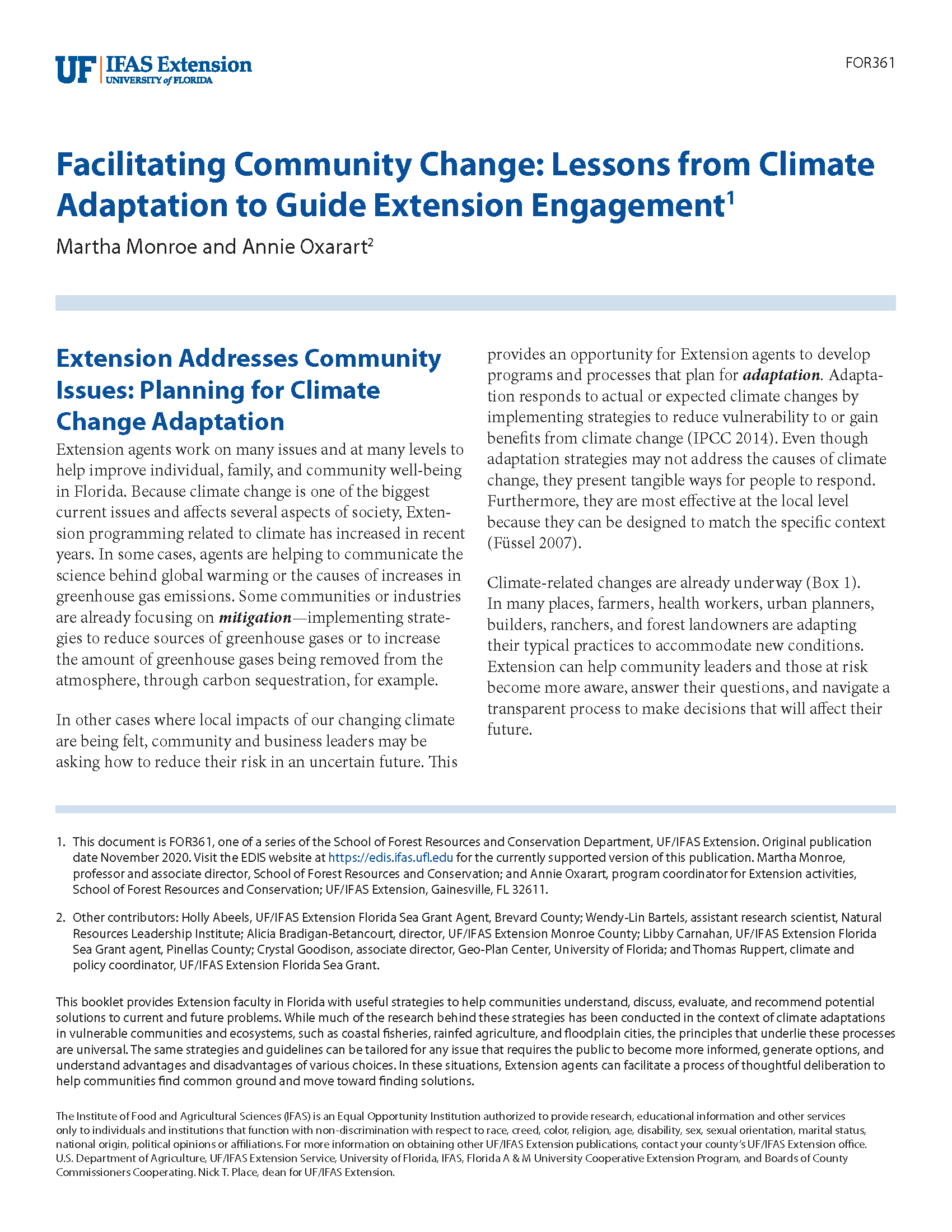 Lessons from farmers' adaptive practices to climate change in