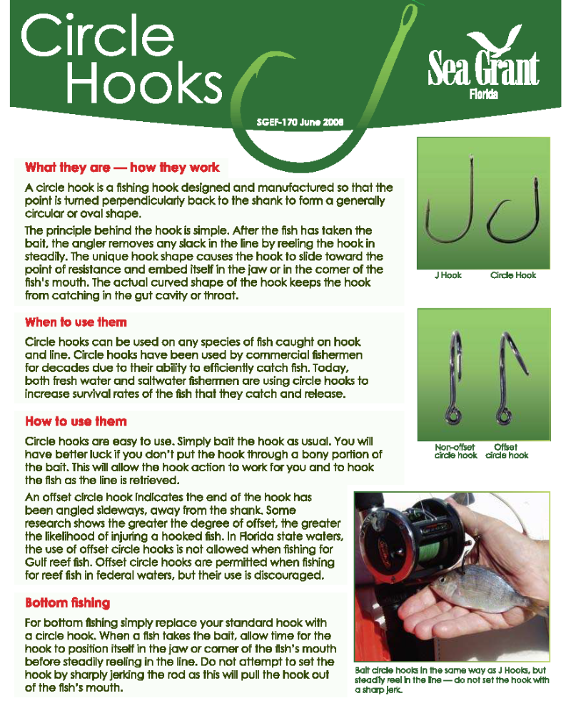 Circle hooks