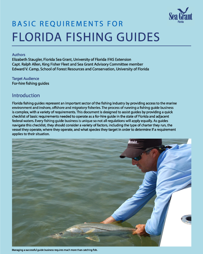 Resources for Recreational Fishing in U.S. Federal Water