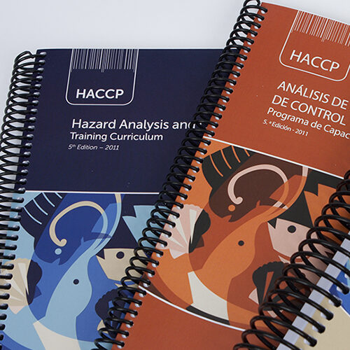 covers of seafood haccp publications