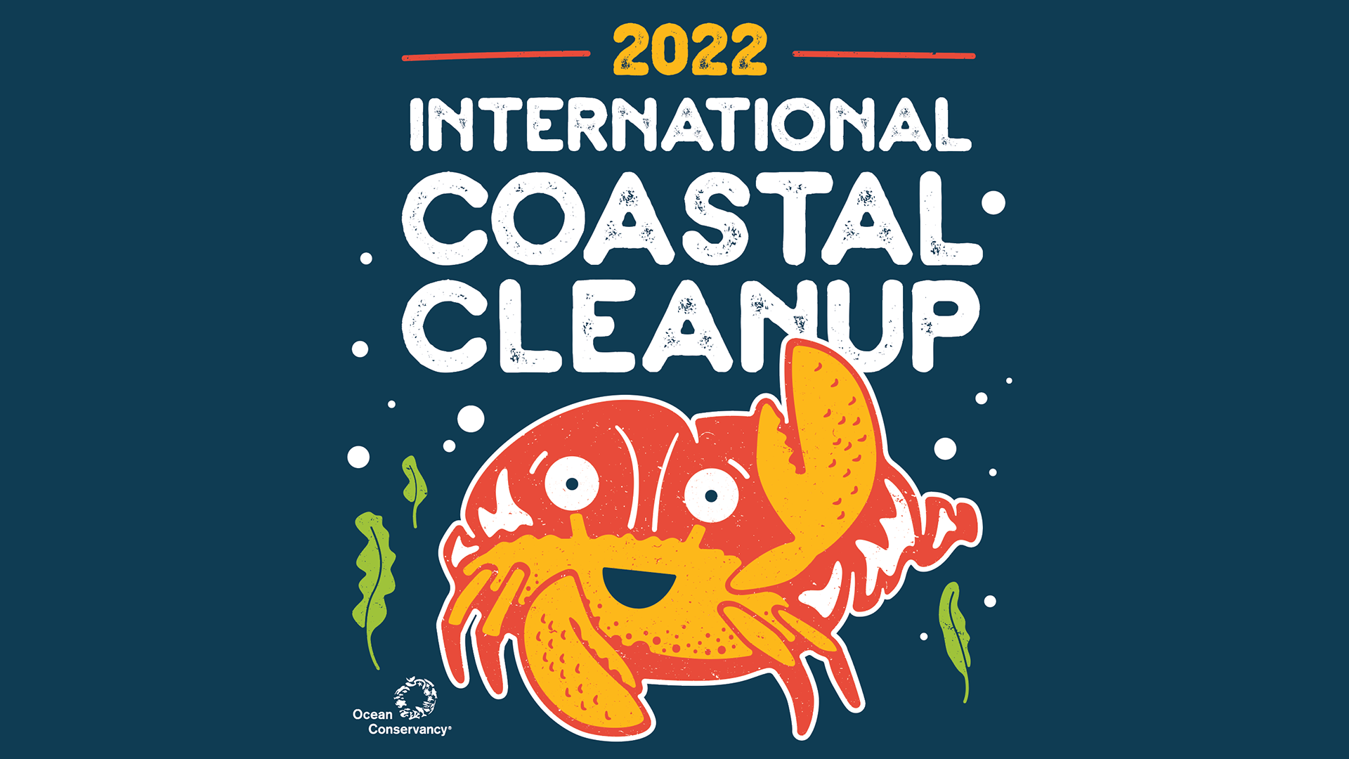 2022 International Coastal Cleanup Day Poster