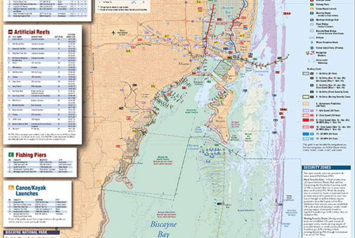 map of Biscayne Bay