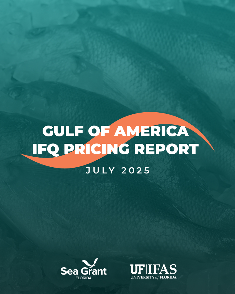 cover image: Gulf of America IFQ Pricing Report: July 2025