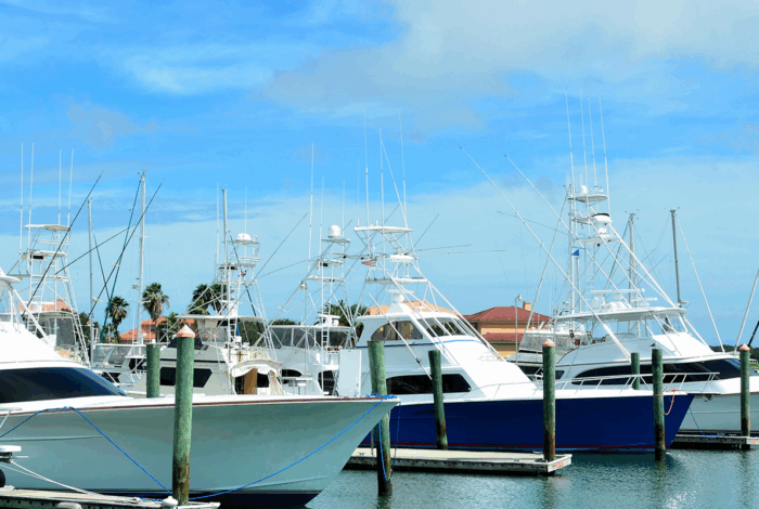 boats docked at marina