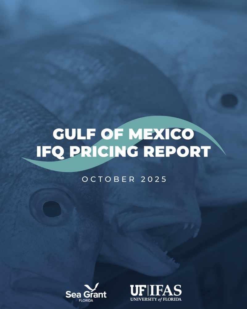 cover image: Gulf of America IFQ Pricing Report October 2025