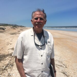 photo of tom ankersen on a beach